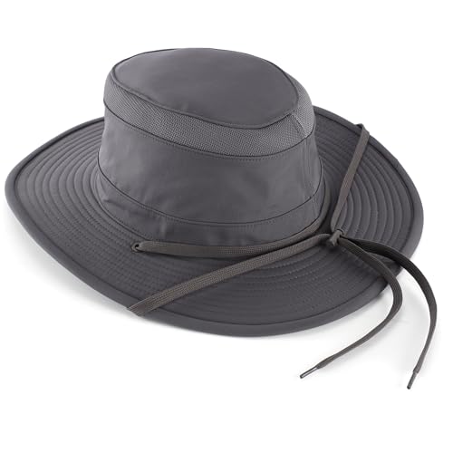 Image of Home Prefer Classic UPF 50+ Men's Sun Hat Wide Brim Bucket Hat UV Protection Fishing Hat for Men Beach Safari Gardening Golf