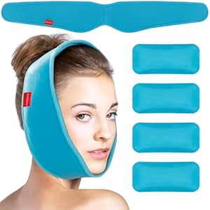 Comfytemp Weisheitszahn Kühlkompresse mit 4 Gelpacks