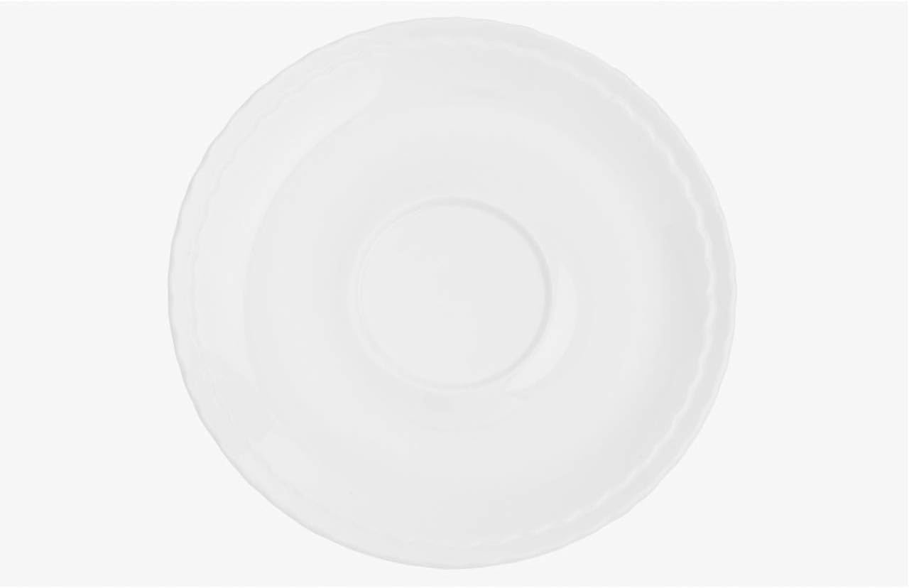 Tесh Dеаlѕ 🔥 Hankook Chinaware Korean Fine Bone China [Whitebloom] Ruffle flower 1 Tea cup and 1 saucer, Dinnerware, Dojagi, white