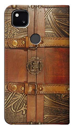 Housse cuir Google Pixel 4a étui clapet protection antichoc rabat - 2