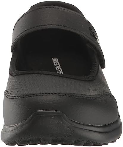 Skechers Kids Girls Microstrides-Recess Rules Sneaker, Black/Black, 2 Little Kid | Image 1