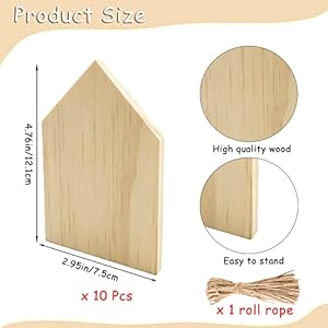 10piecesunfinishedhouseshapedwoodencutoutsrusticfarmhousewoodendecorationswoodentieredtraydecorforhomekitchenshelfcoffeebartablehalloweenchristmasdaydiy Urban Country Home Decor 10 pieces unfinished house shaped wooden cutouts rustic farmhouse wooden decorations wooden tiered tray decor for home kitchen shelf coffee bar table halloween christmas day diy urban country home decor