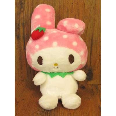 【サンリオ】マイメロ ぬいぐるみ いちご衣装 マイメロ マイメロディ アニバーサリー ぬいぐるみ いちご