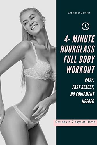 Full Body Workout in 4 Min! Toned Side Abs and Love Handles, Slim Thigh and Arms at Home (No Equipment needed)