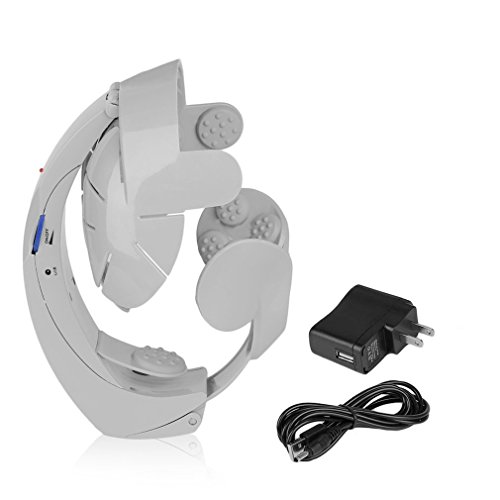 Newgreen - Masajeador eléctrico de cabeza con diseño humanizado para masaje cerebral, relajación, puntos de acupuntura de estilo moderno para el cuidado de la salud