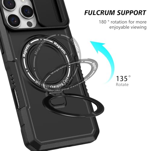 Funda Samsung S25 Plus elegante YOUULAR acabado mate militar con anillo magnético 5