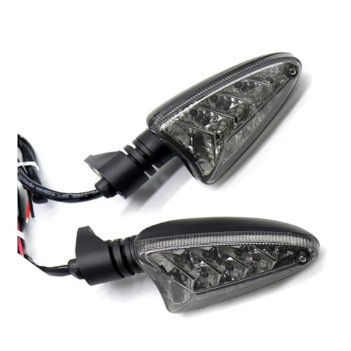Fuicotto Indikatoren Motorrad Kompatibel Mit Triumph Für Speed Triple 1050/R Street Triple 675/R 675R Motorrad-Blinkerleuchte Vorne/hinten(36mm)