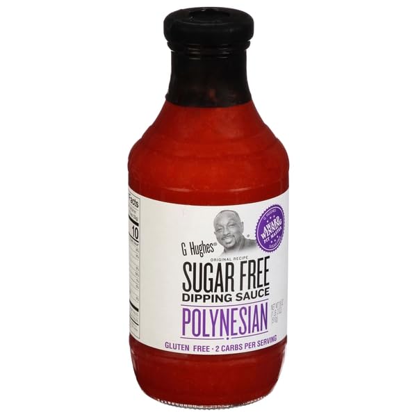 G Hughes, Sugar Free Polynesian Dipping Sauce, 18 Ounce