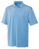 Cutter & Buck Men's Cb Drytec Medina Tonal Stripe Polo Shirt
