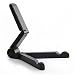 Produktbild Spritech(TM) Universal Portable Pocket-sized Adjustable Collapsible Plastic Tablet Stands iPad Tab Pad Shelf Bracket Black
