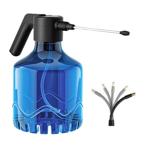 Electric Pressure Sprayer – 2L Charging Portable Battery Powered USB Chargeable Portables Spray Bottle for Valeting, Gardens, Weeds & Plants