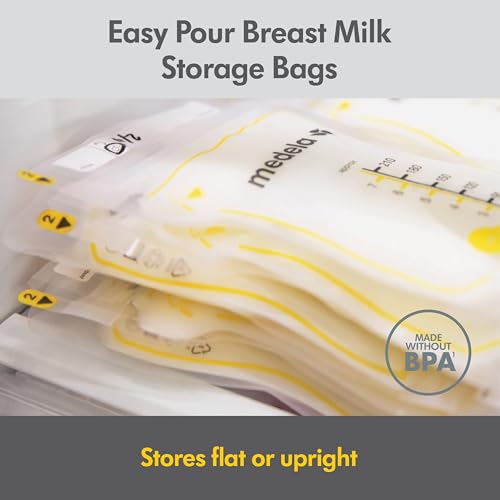 Image of Medela Breast Milk Storage & Cooler Gift Set Made Without BPA, with Bottles, Storage Bags, Microwave Sterilizer Bags, and Cooler Bag with Ice Pack