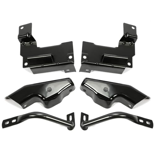 6 Pcs Front Bumper Support Bracket Kit LH & RH Fit for Chevy Silverado 1500 2500 3500 2003-2006 & Silverado 1500 Classic 2007 15059687 15059688