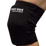 Piranha Gear Elastic Cloth Knee Pads, Black, X-Small