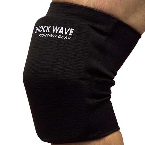 Piranha Gear Elastic Cloth Knee Pads, Black, X-Small