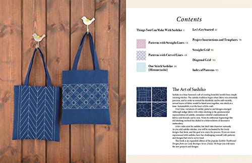 Essential Sashiko: 92 of the Most Popular Patterns (with 11 Projects and Actual Size Templates)