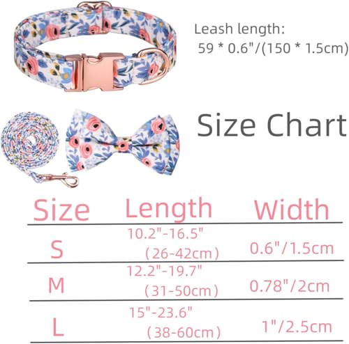 Collier tendance for chiot boucle en métal réglable avec laisse orange