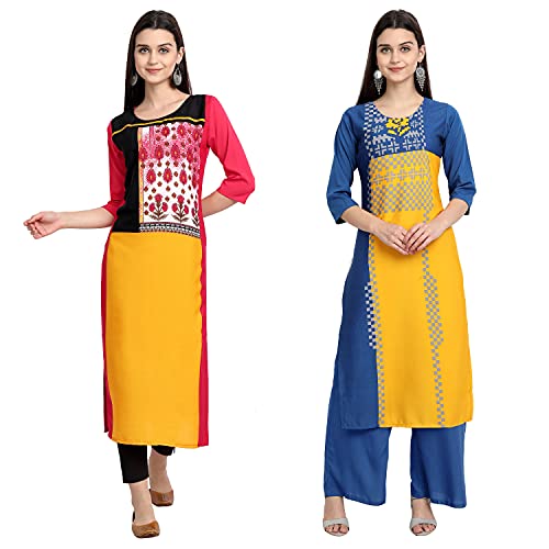 Image of Women's Crepe Regular Kurta