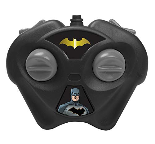 Carro de Controle Remoto Batman, 3 Funções, Candide, Preto/Cinza