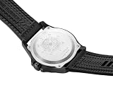 Luminox Męski zegarek analogowy z silikonem i tekstylną bransoletką XL.1971.Set, czarny, Wojskowy