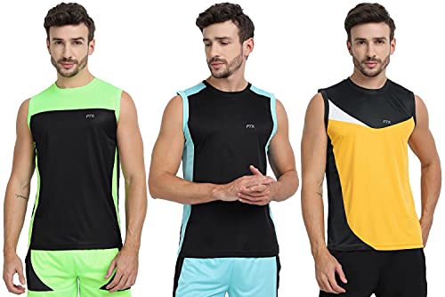 Image of FTX Men's Solid Regular Fit T-Shirt