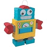 Robot Party Pinata - Party Decor - 1 Piece