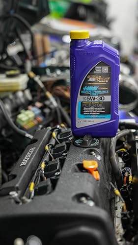 Image of Royal Purple 36530-6PK HPS 5W-30 Synthetic Motor Oil with Synerlec Additive Technology - 1 qt. (Case of 6)
