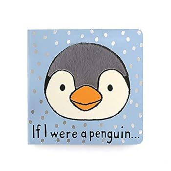 Toy Jellycat If I were a Penguin Board Book