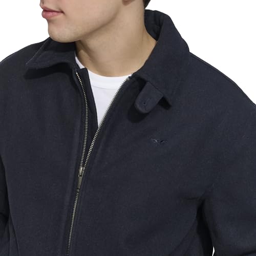 Dockers Wool Blend Harrington Bomber Veste Homme en laine chic