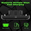 Switch Controller Charger for Nintendo Switch, Charging Dock with JoyCon/Pro / PS5 Controller, Charger Station with LED Indicator and Charger Cable for JoyCons, 6 in 1 Nintendo Charging Dock