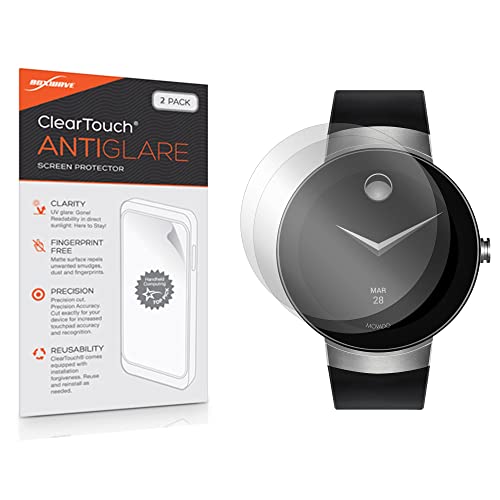 Protection Movado Connect 46,5 mm film mat anti-rayure BoxWave