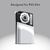 ineo PS5 Heat Dissipation Cover for M.2 SSD Expansion Slot - Silver (Compatible with PS5 Slim & PS5 Pro)