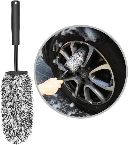 Auto Felgenbürste für Jeep Cherokee 2014-2018 - Lang Felgen Reinigung Bürste Car Wheel Cleaning Brush für Schonenden Kratzfreien Profi Wäschen & Pflege