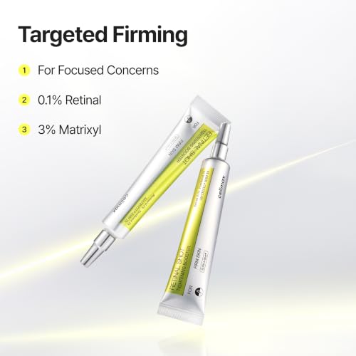 Image of celimax The Vita A Retinal Shot Tightening Booster + Retinol Serum Set Global Exclusive | | 0.1% Retinal, 3% Matryxyl, High-Strength Retinoid for Anti-Aging, Pore Minimizer, Wrinkles & Fine Lines