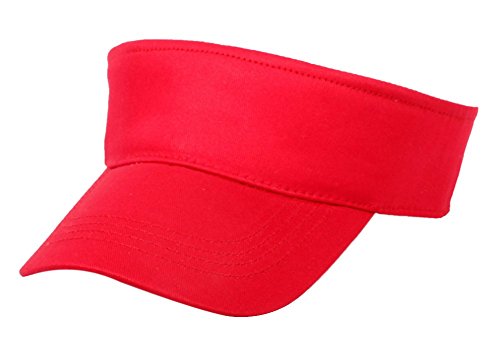 Eforstore Kids Children Deluxe Cotton Visor Topless Sun Hat Summer Outdoor Baseball Golf Caps