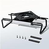 Manumarine Clamp On Boat Seat Swivel Mount - Fits Jon, Fishing, Bass Boats, Kayaks ,Skiffs with Bench, Adjustable from 7 ½ to 20 Inches
