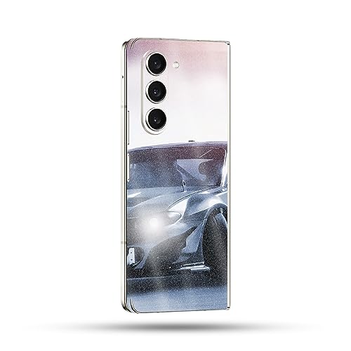 Image of MightySkins Glossy Glitter Skin Compatible with Samsung Galaxy Z Fold 5 Full Wrap - Drift | Protective, Durable High-Gloss Glitter Finish | Easy to Apply, Remove, and Change Styles | Made in The USA