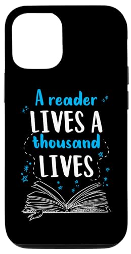 Coque pour iPhone 12/12 Pro A Reader Lives A Mille Lives Lives Livre de lecture