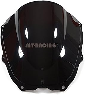 Motorcycle Double Bubble black Wind Shield Wind Screen Windshield Windscreen For HONDA VTR 1000 / RVT 1000 R / SP1 / SP2 / RC51 from 2000-2006