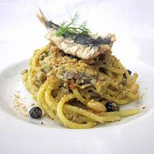 Condimento pronto per pasta con le sarde siciliana 1 latta da 2 Kg. (Senza glutine)