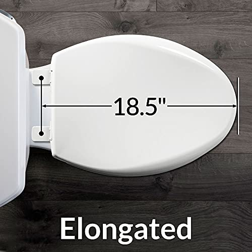 Mayfair Molded Wood Toilet Seat with EasyClean & Change Hinges