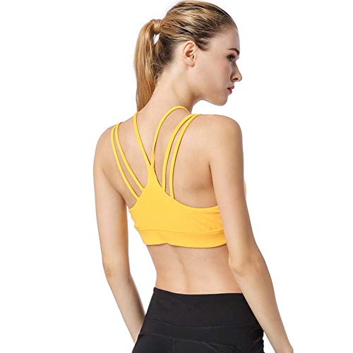 Yoga Jacket Women Training Yoga Shirts Sleeveless Sports Vest Sleeveless Gym Running Shirts for Yoga, Zumba, x-Large Orange
