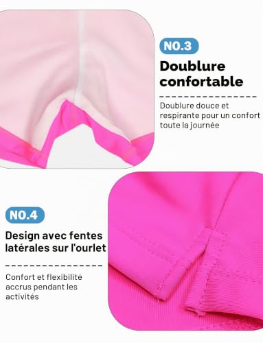 Ausing Shorts de Bain Homme Slips et Boxers de Bain Adultes Piscine Plage Maillot de Bain avec Poche - EU XL – vue 5