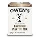 Owen's Espresso Martini Mix, Premium Cocktail Mixer Made with Real Coffee Beans - 8oz Cans (4 pack)