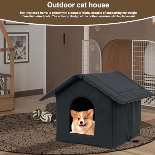 Maison extérieure isolée : offrez un refuge chaleureux à un chat errant cet hiver - 4