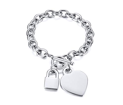 Vnox Snake Charm Bracelet for Women
