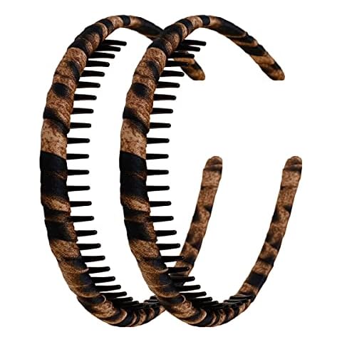 scicent Leopard Print Non-slip Headbands Cover