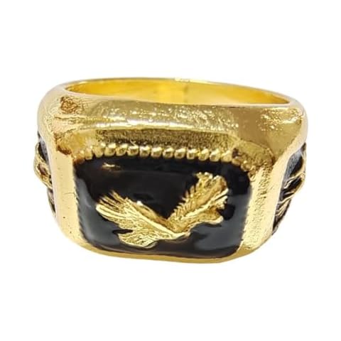 MayiaHey Viking Eagle Ring for Men Cover