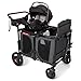 Radio Flyer Voya Baby Car Seat Adapter (Nuna, Cybex, Britax) for 4 Seater Baby Stroller Wagon, Toddler Car Seat Adapter (Nuna, Cybex, Britax) for Wagon Stroller, Newborn Essentials
