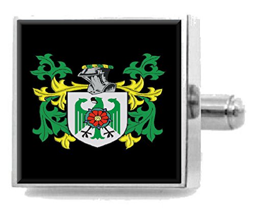 Clip para corbata de alta gama Merrick Scotland, exclusivo diseño de escudo de la familia